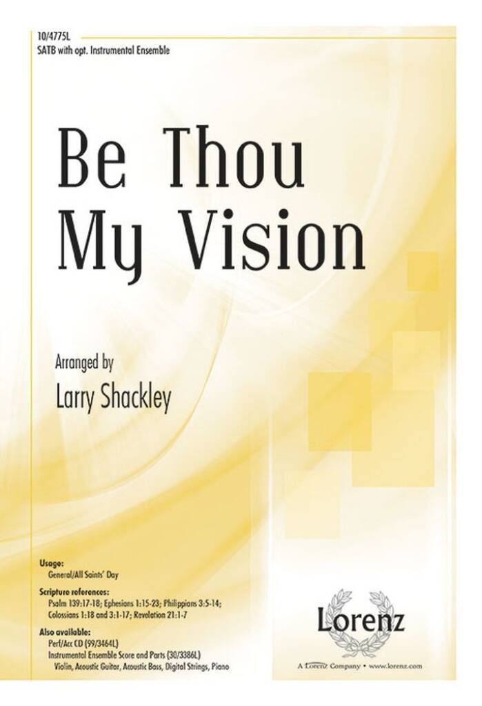 Be Thou My Vision